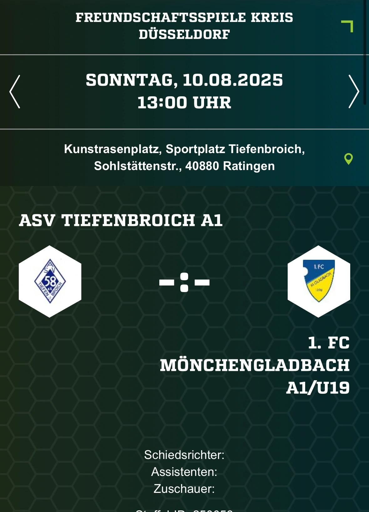 Freundschaftsspiel